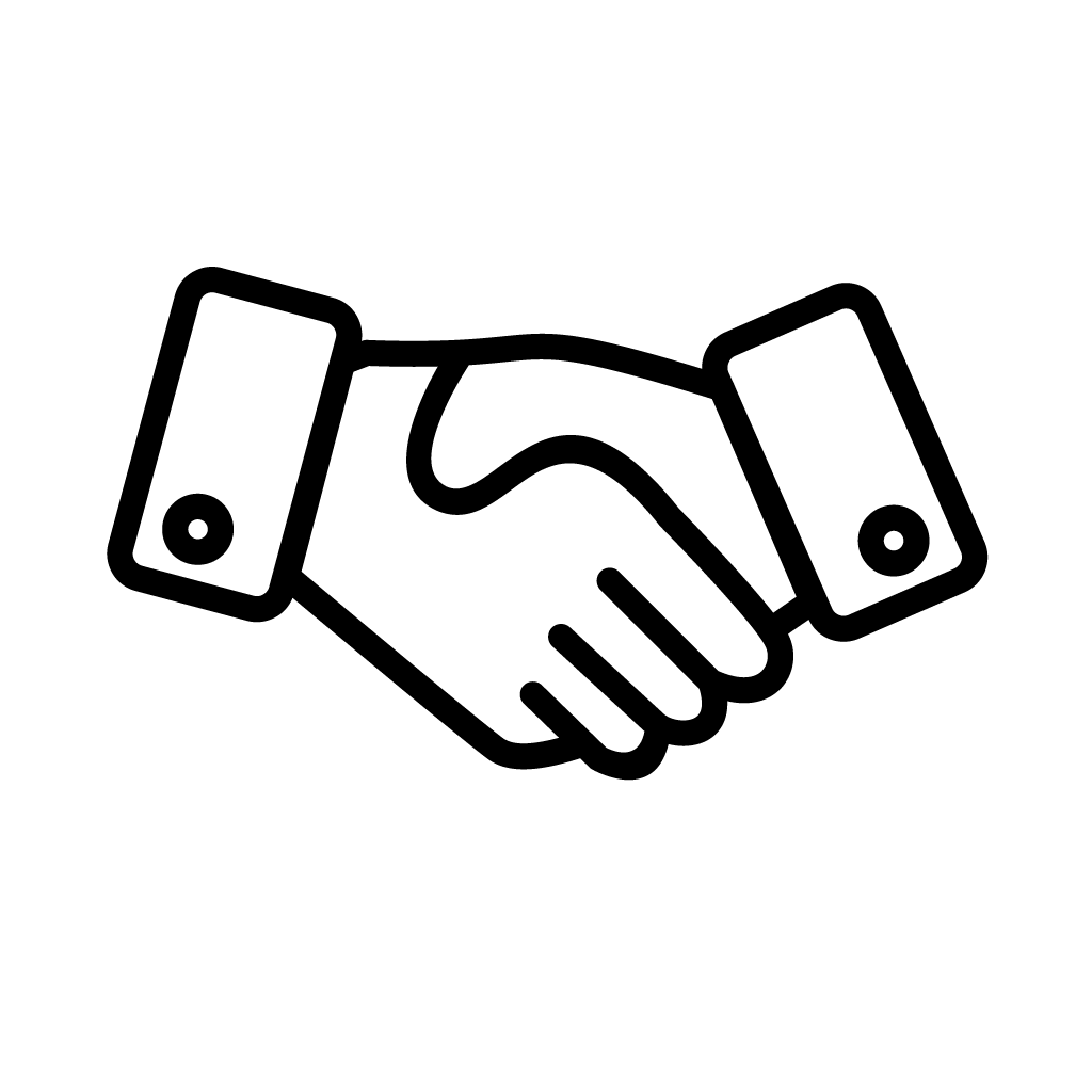 Ícone de aperto de mãos